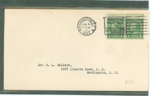 United States #632   (Fdc)
