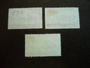 Stamps - Great Britain - Scott# 309-311 - Used Part Set of 3 Stamps