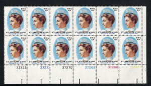 ALLY'S US Plate Block Scott #1699 13c Clara Maass [12] MNH F/VF [W-11]