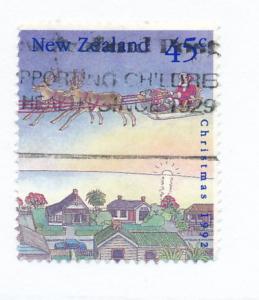 New Zealand 1992  Scott 1127 used - 45c, Christmas