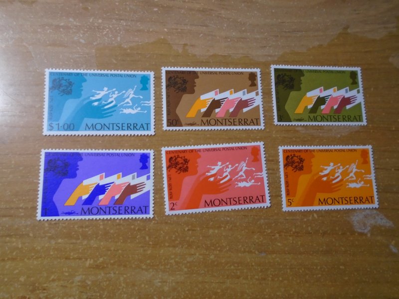 Montserrat  #  306-11  MNH