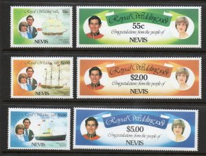 Nevis SC#135-40 MNH