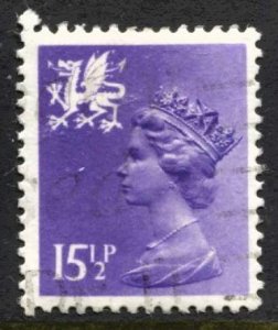 STAMP STATION PERTH Wales #WMH27 QEII Definitive Used 1971-1993