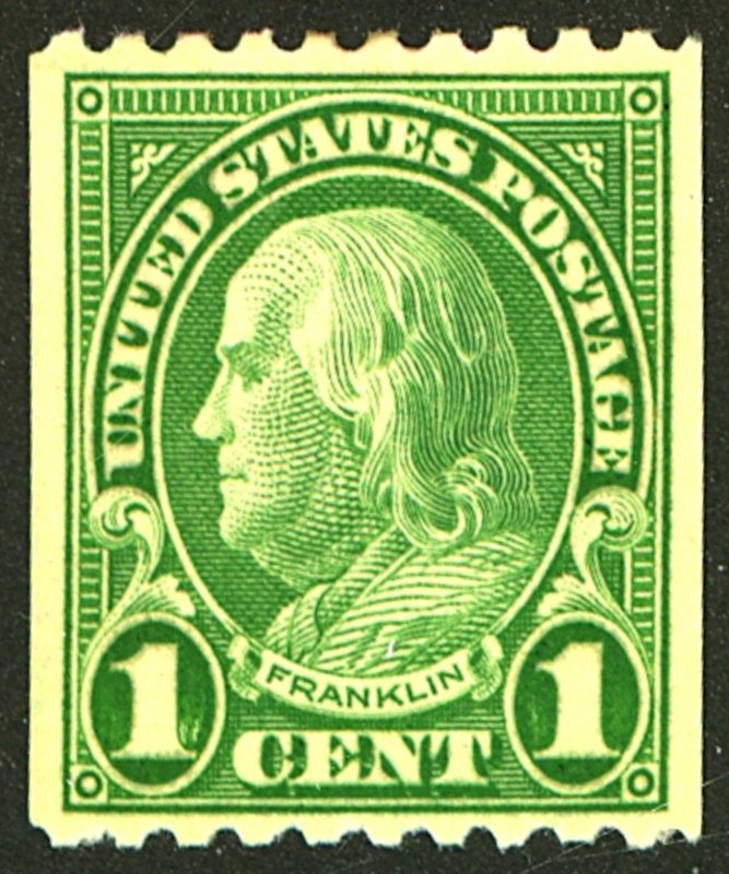 U.S. #604 MINT OG HR