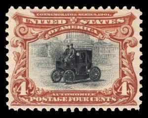 US STAMPS # 296 MINT OG NH VF+ POST OFFICE FRESH CHOICE $170+ LOT #16390-42-2