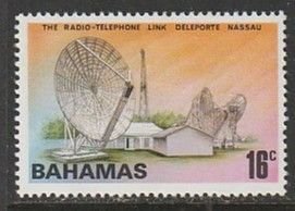 1976 Bahamas - Sc 385 - MNH VF - 1 single - Radio Telephone link