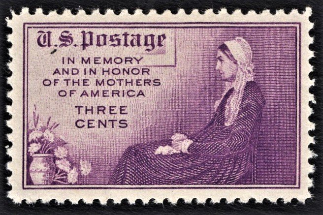 US 738 MNH VF 3 Cent Whistler's Mother Perforated 11