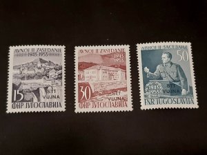 STT Vujna 1953. - Yugoslavia Trieste Zone B AVNOJ ** MNH Full set