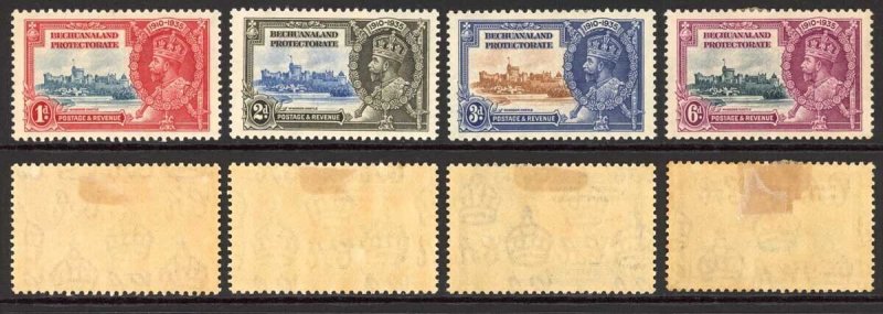 Bechuanaland SG111/114 1935 Silver Jubilee Set M/M