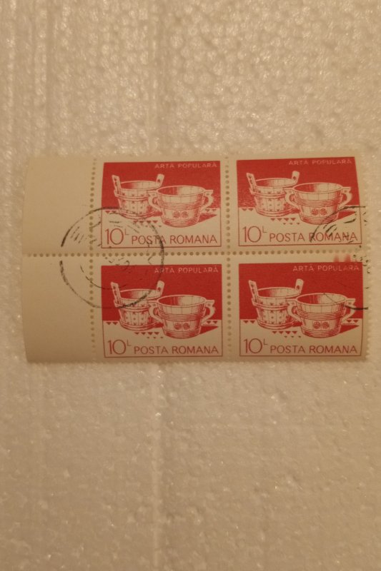 46 Posta Romana Arta Populara Stamps Pre Canceled