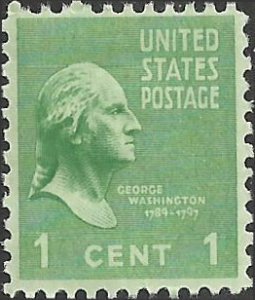 # 804 MINT NEVER HINGED GEORGE WASHINGTON
