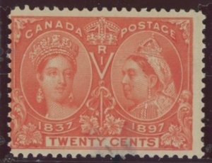 Canada #59 Unused Single (Jubilee)