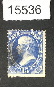 MOMEN: US STAMPS # O42 USED $80 LOT #15536