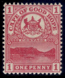 SOUTH AFRICA - Cape of Good Hope QV SG69, 1d carmine, LH MINT.