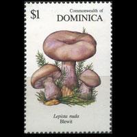 DOMINICA 1991 - Scott# 1322 Mushroom $1 NH