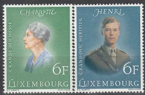 Luxembourg #579-80   MNH (S1845)