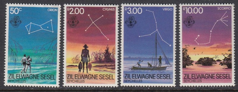 Zil Elwannyen Sesel 88-91 Constellations mnh