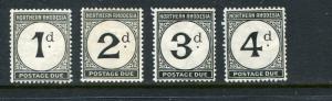 Northern Rhodesia #J1-4 Mint