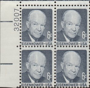 # 1393v MINT NEVER HINGED ( MNH ) DWIGHT D. EISEHOWER