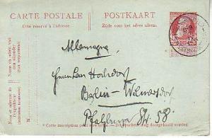 Belgium, Government Postal Card