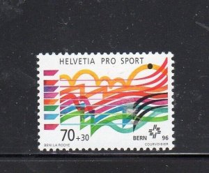 SWITZERLAND #B612 1995 PRO SPORT 1996 MINT VF NH O.G