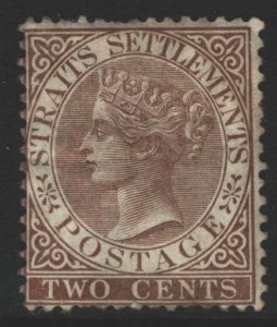 Straits Settlements Sc#10 MH