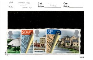 Great Britain, Postage Stamp, #1049-1052 Mint NH, 1984 Architects (AC)