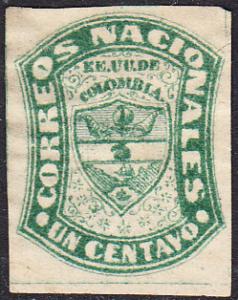 Columbia  #66 Unused NG