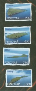 Faroe Islands #383-386  Single (Complete Set)