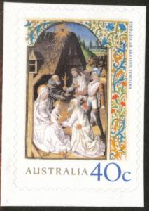 AUSTRALIA Scott 2020 Christmas self adhesive 2001 CV $1