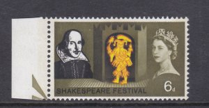 Sg 646p 1964 Shakespeare Festival 3d 3 bands of phosphor on back UNMOUNTED MINT