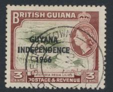 Guyana Independence 1966 SG 386 Used