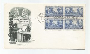 3 Cent Washington and Lee University FDC