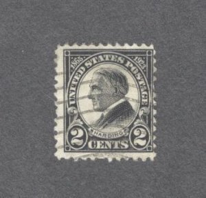 610 - 2¢ Harding - 1923 perf. 11