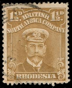 Rhodesia #121 King George V; Used (2.50)