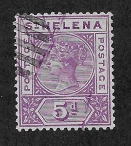 ST. HELENA SC# 45 REMAINDER CANCEL  FVF/U