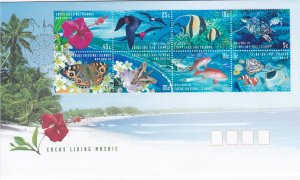 Cocos Islands # 331, Flora & Fauna of the Cocos Islands, First Day Covers