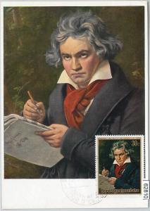 62810 - RWANDA - POSTAL HISTORY: MAXIMUM CARD 1971 - MUSIC  Ludwig van Beethoven