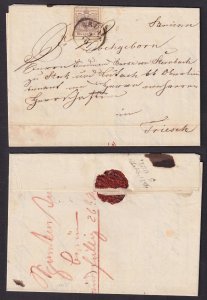 Austria - 1854 - Scott #4b - used on cover - BRÜNN pmk Czech Republic