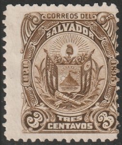 El Salvador 1895 Sc 119 MNG(*)