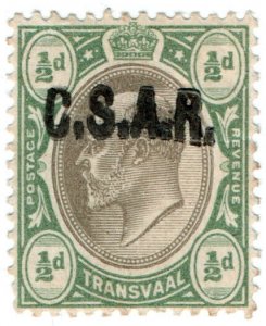 (I.B) Transvaal Railways : CSAR ½d