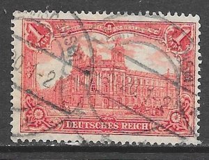 Germany 111: 1m General Post Office, Berlin, used, F-VF