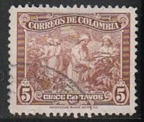 1939 Columbia - Sc 469 - used VF - 1 single - Coffee picking