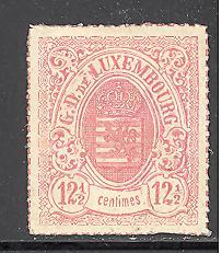 Luxembourg Sc # 20a, Michel No 18 unused, no gum