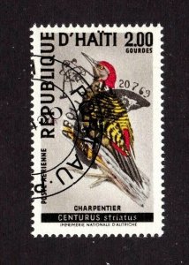 Haiti stamp #344d, used, obscure topical, Birds