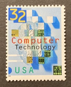 U.S. 1996 #3106, Computer Technology, MNH.