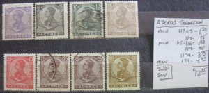 Azores Selection #112//121- SCV=$12.75