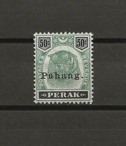 MALAYA/PAHANG 1898 SG 22 MINT Cat £300