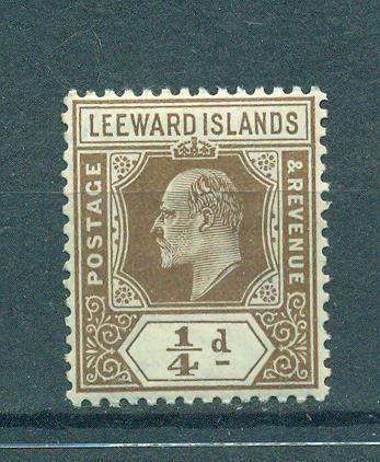 Leeward Islands sc# 41 mh cat value $3.00