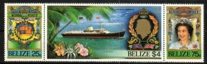 Belize Stamp 782-784  - Queen Elizabeth royal visit